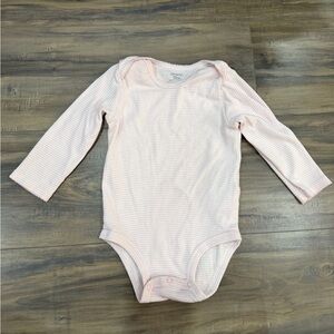 Carter's Light Pink Striped Bodysuit